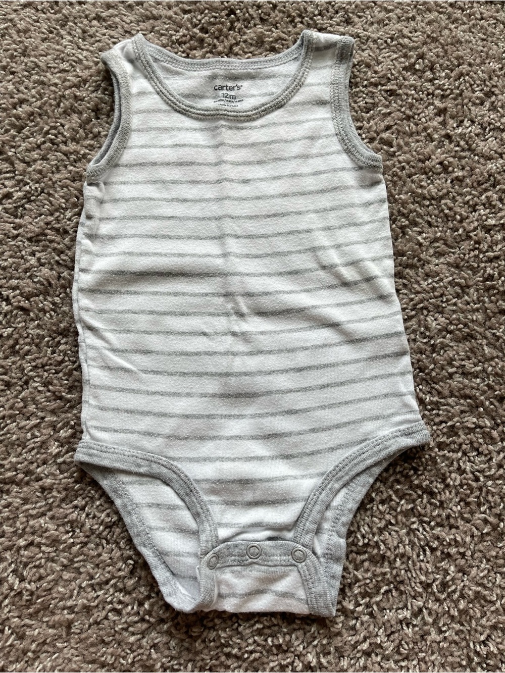 💥 Mix & Match - 7 for $25 💥 Carter's Baby Boys' Sleeveless Ocean Print Tank Tops - Picture 2 of 7